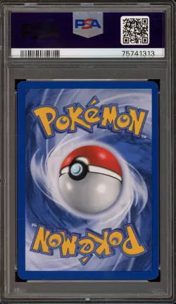 Pokemon Muk Fossil Unlimited Rare #28 1999-2000 Copyright PSA 8 - Image 2