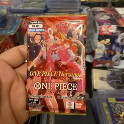 One Piece TCG Heroines Edition EB-03 Sleeved Booster Pack New In Hand - Image 1