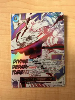 Divine Departure (Alternate Art) OP13-076 Carrying On His Will Foil- One Piece - Image 1