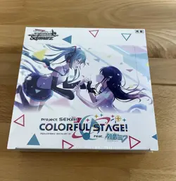 Weiss Schwarz Booster Pack Project Sekai Colorful Stage! feat. Hatsune Miku BOX 4573414718411 - Image 1
