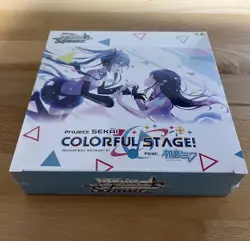Weiss Schwarz Booster Pack Project Sekai Colorful Stage! feat. Hatsune Miku BOX 4573414718411 - Image 2