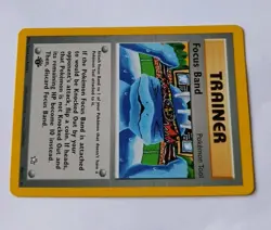 1st Edition Trainer FOCUS BAND 86/111 Neo Genesis Vintage Card NM 🌟Super Clean - Image 4