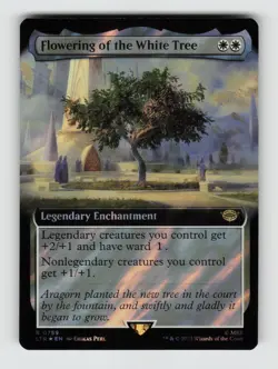 Flowering of the White Tree (Extended Art) (Surge Foil)*Foil* LTR 759 NM - Image 1
