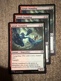 3x Gangly Stompling Lorwyn Eclipsed Regular - Image 1