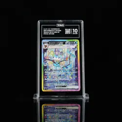 2024 POKEMON JAPANESE #205 TERASTAL FEST EX SPECIAL ART RARE VAPOREON EX TAG 10 - Image 1