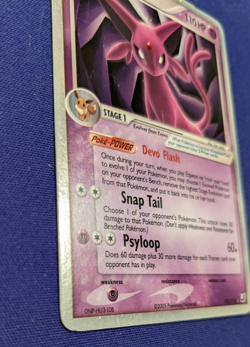 Espeon ex 102/115 Holo - LP+/NM - EX Unseen Forces (2005) - Vintage Pokemon - Image 3