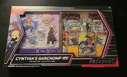 Pokemon TCG Cynthia’s Garchomp ex Premium Collection box Factory Sealed - Image 2