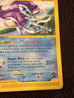 Pokemon TCG Suicune Wizards Black Star Promos, 53 Regular Promo - Image 4