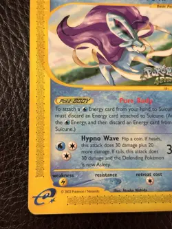 Pokemon TCG Suicune Wizards Black Star Promos, 53 Regular Promo - Image 5