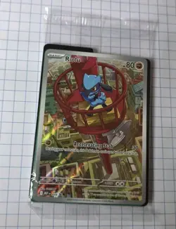 Pokemon TCG Riolu 010 ETB Promo Mega Evolutions Sealed Black Star Promo - Image 2