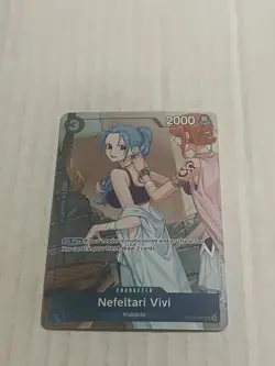 One Piece EB03 Dash Pack Nefeltari Vivi Promo Card EB02-026 Sr English - Image 1