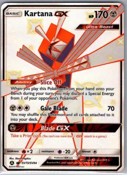 Kartana GX SV73/SV94 Hidden Fates: Shiny Vault - Pokemon Card - NM - Image 1