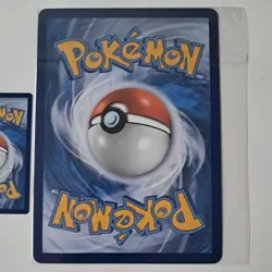 Oversized JUMBO Leafeon Vstar SWSH195 Black Star Promo Holo Rare pokemon Card - Image 3