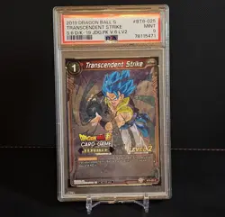 PSA 9 Mint Transcendent Strike Gogeta Level 2 Judge Promo Card Dragon Ball Super - Image 1