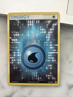 Pokemon Card - Water Energy Emerald 103/106 Holo Rare Reverse Holo - Image 1