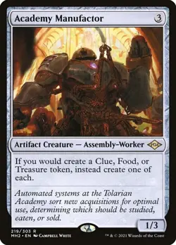 MTG Modern Horizons 2 - Academy Manufactor Magic Gathering NM-MINT, PACK FRESH - Image 1