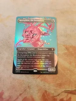 Morophon, The Boundless Borderless Foil Commander Masters MTG NM - Image 1