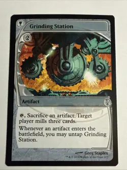 Grinding Station (Future Sight) Mystery Booster 2 Regular, NM - MTG - Image 1