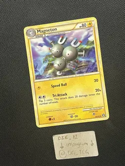 Pokemon HGSS Truimphant - Magneton - Non Holo Uncommon - 43/102 - NM - Image 3