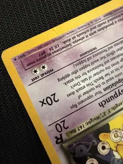 Pokemon Team Rocket 1st Edition Dark Hypno Holo 9/82 HP - Image 3