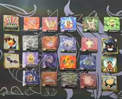 Pokemon Action Flipz Series One Folder 17 Flipz + Pokemon Evolvers - Image 1