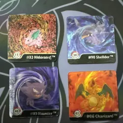 Pokemon Action Flipz Series One Folder 17 Flipz + Pokemon Evolvers - Image 3