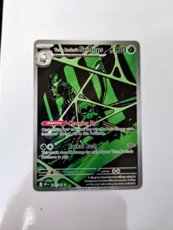 Pokemon Team Rocket's Spidops 187/182 Destined Rivals IR 🔥N/M Or Better🔥 - Image 2
