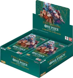 One Piece TCG ENGLISH OP-08 Two Legends Booster Box SEALED - Image 1