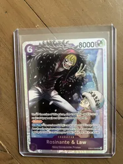 ONE PIECE English The Azure Sea’s Seven OP14-EB04 Rosinante & Law EB04-038 SR - Image 1