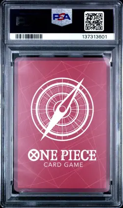 2025 ONE PIECE OP09 061 MONKEY D LUFFY ENGLISH 2ND ANNIVERSARY SET PROMO PSA 10 - Image 2