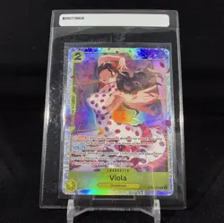 Viola EB01-052 SR One Piece Memorial Collection Holo NM English CLEAN! - Image 1