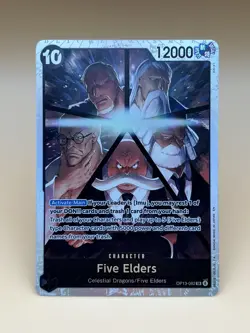 One Piece ~ Five Elders ~ SR Holo - OP13 Carrying on His Will - OP13-082 : NM - Image 1