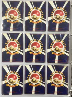 Lot 40 Vintage Japanese Pokemon Card Set MP Holo Old Back Mew Houndoom - Image 3