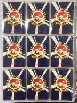 Lot 40 Vintage Japanese Pokemon Card Set MP Holo Old Back Mew Houndoom - Image 5