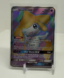 Pokemon TCG Jirachi GX Unified Minds Holo Promo Card 79a/236 NM - Image 1