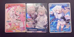 Hololive Official Card Game - Elite Spark ENG Fuwamoco OSR Set hBP03-004 +2 Bau - Image 1