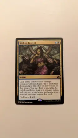 Magic The Gathering MTG Innistrad Midnight Hunt - Siphon Insight - Image 1
