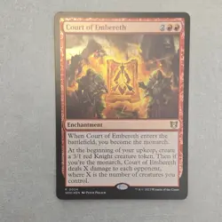 Court of Embereth Commander: Wilds of Eldraine Near Mint Foil - Image 1