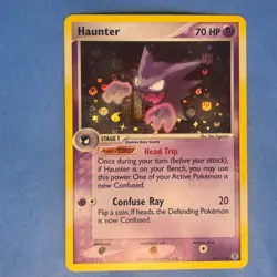 Pokemon TCG— Haunter 34/112 Reverse Holo FireRed & LeafGreen LP 👻 - Image 2