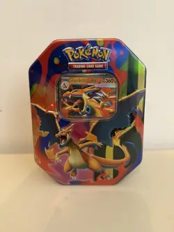 Pokemon TCG: Mega Charizard Y EX Tin - Brand New Sealed - Image 1