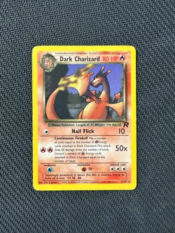 Pokemon TCG Dark Charizard 21/82 Team Rocket Non-Holo Unlimited - Image 1