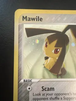 Pokemon TCG 2003 Sandstorm Mawile Holo Card 9/100 LP Condition - Image 4