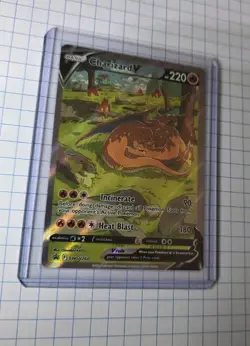 Pokemon TCG Charizard v SWSH Black Star Promos Holo Near Mint - Image 4