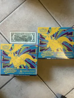 Pokemon TCG - Ascended Heroes Pokemon Center Elite Trainer Box - Lot of 2 - Image 1
