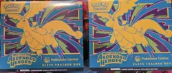 Ascended Heroes Pokemon Center Elite Trainer Box (ETB) x2 - Image 1