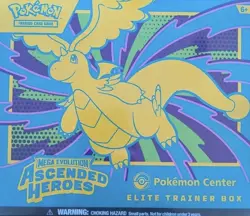 2 x Pokemon Ascended Heroes ETB Pokemon Center Exclusive - Factory Sealed NEW - Image 1