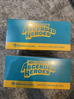 IN HAND! 2X Ascended Heroes Pokemon Center ETB Elite Trainer Box Ships Tomor - Image 2