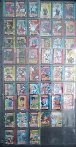 Dragon Ball Carddass Card Dragon Ball Z Part 33-39 Prism Complete Excellent - Image 1