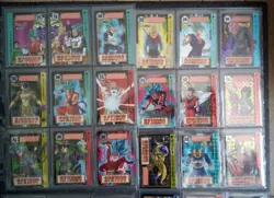 Dragon Ball Carddass Card Dragon Ball Z Part 33-39 Prism Complete Excellent - Image 3