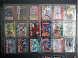 Dragon Ball Carddass Card Dragon Ball Z Part 33-39 Prism Complete Excellent - Image 4